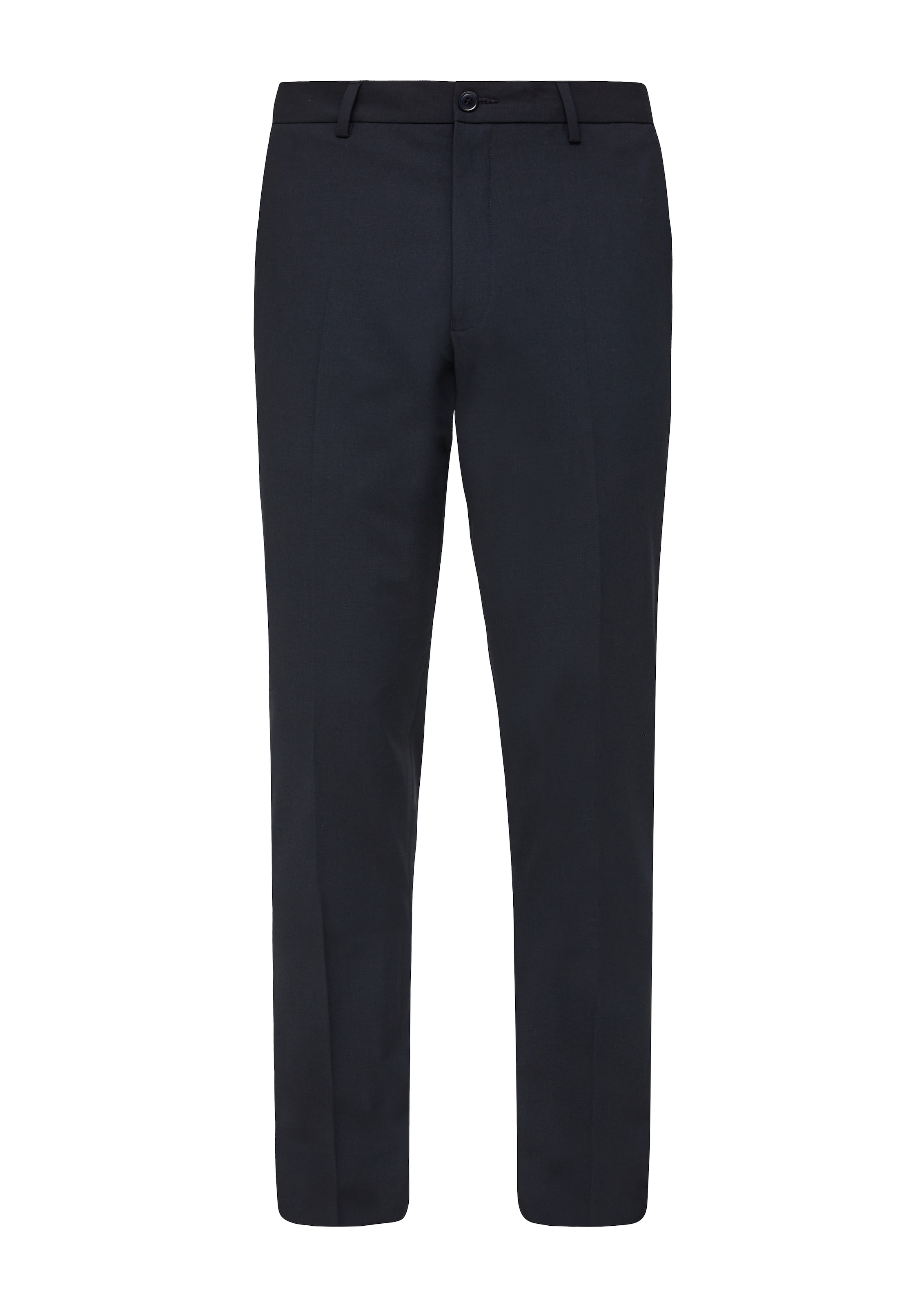 s.Oliver BLACK LABEL Slimfit Pantalon 'Pure' in Blauw: voorkant