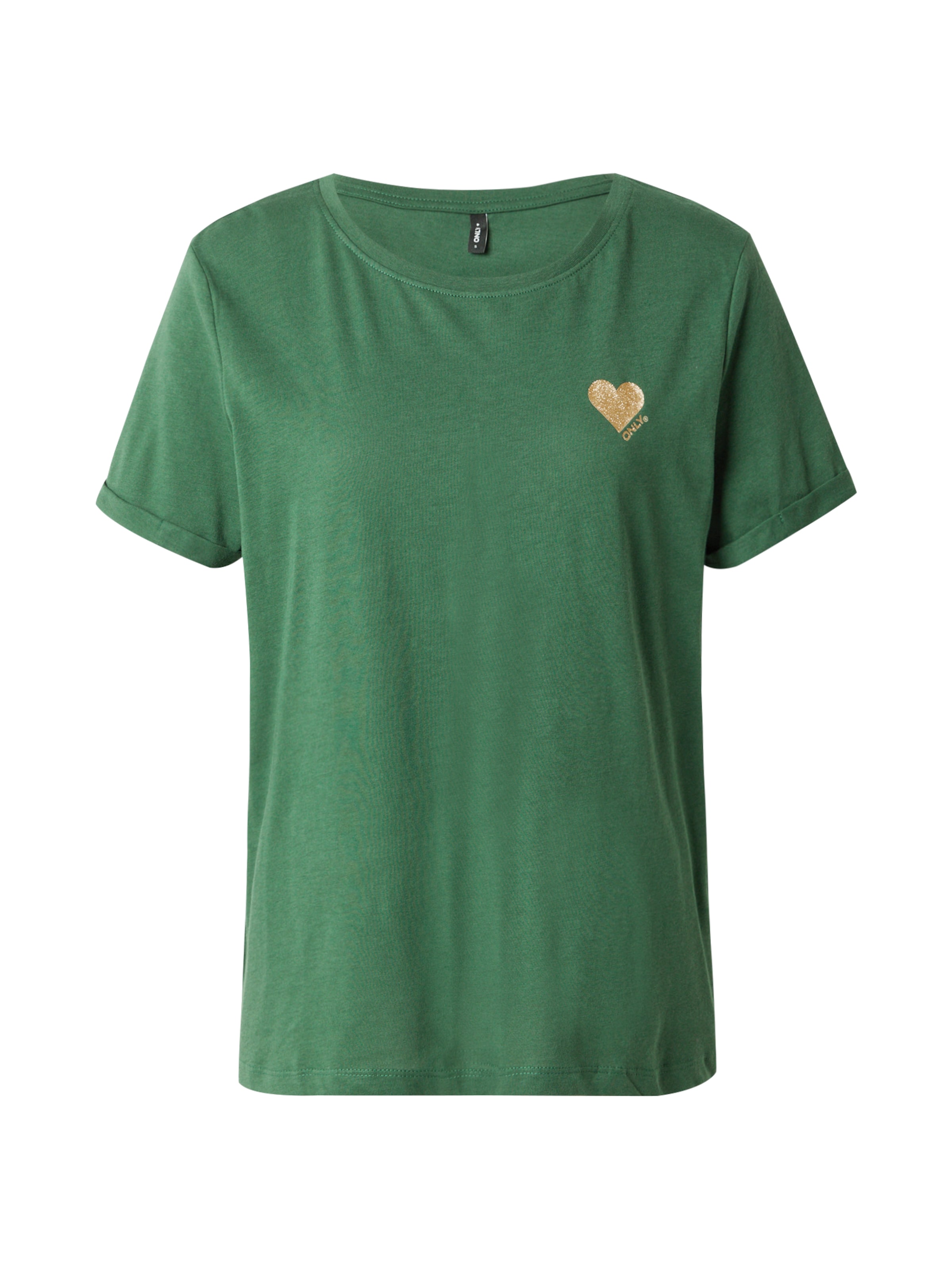 T-shirt 'ONLKITA' ONLY en vert : devant