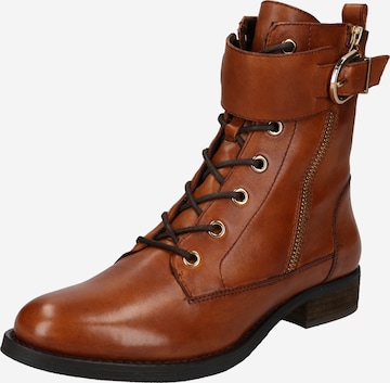 SPM Lace-Up Ankle Boots 'Narda' in Brown: front
