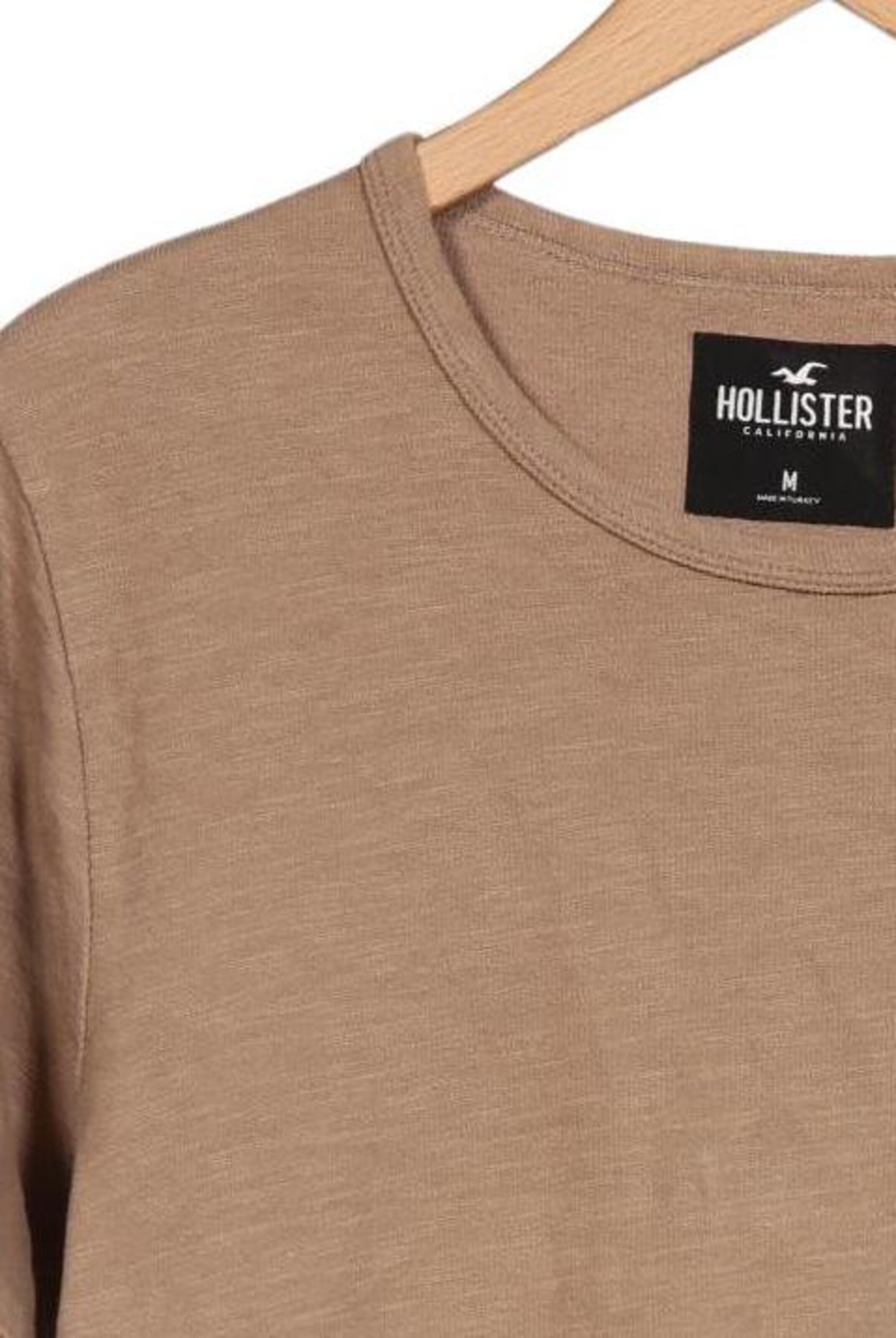 HOLLISTER Shirt in M in Beige