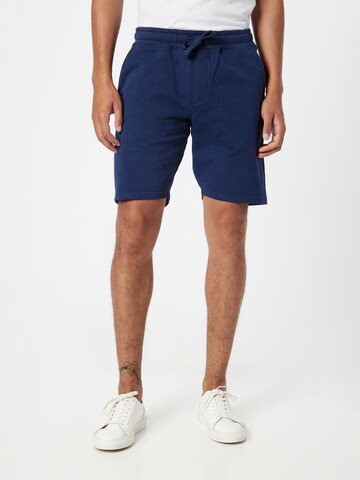 BLEND Regular Shorts in Blau: predná strana