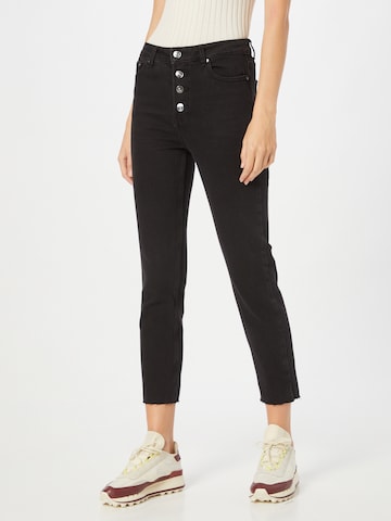 Coupe slim Jean 'Emily' ONLY en noir : devant