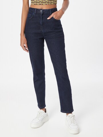 Warehouse Tapered Jeans in Blue: front