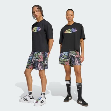 Coupe slim Pantalon 'Adidas x Jeremy Scott' ADIDAS ORIGINALS en mélange de couleurs : devant