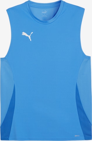 PUMA Performance Shirt ' teamGOAL' in Blue: front