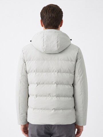 ALLTHEMEN Winter Jacket 'Wärmekammer' in Beige