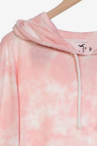 HOLLISTER Sweatshirt & Zip-Up Hoodie in XL in Pink