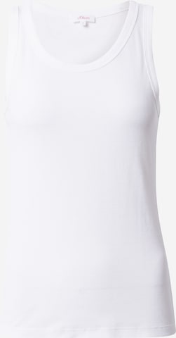 s.Oliver Top in White: front