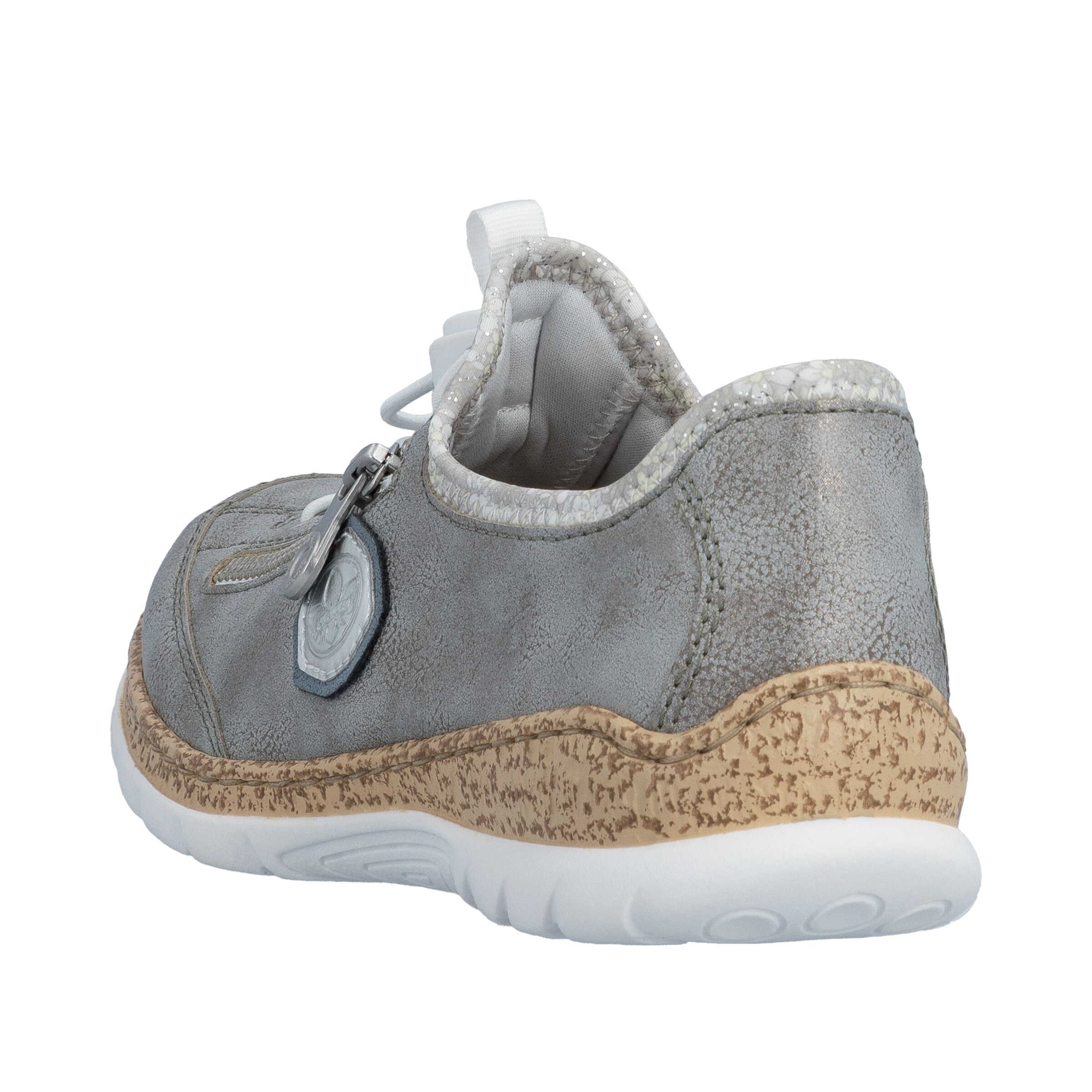 Chaussure de sport à lacets Rieker en gris