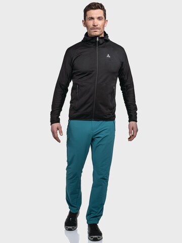 Schöffel Funktionele fleece-jas 'Cascata' in Zwart