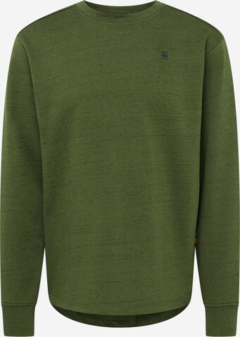 G-Star RAW Sweatshirt 'Lash' in Green: front