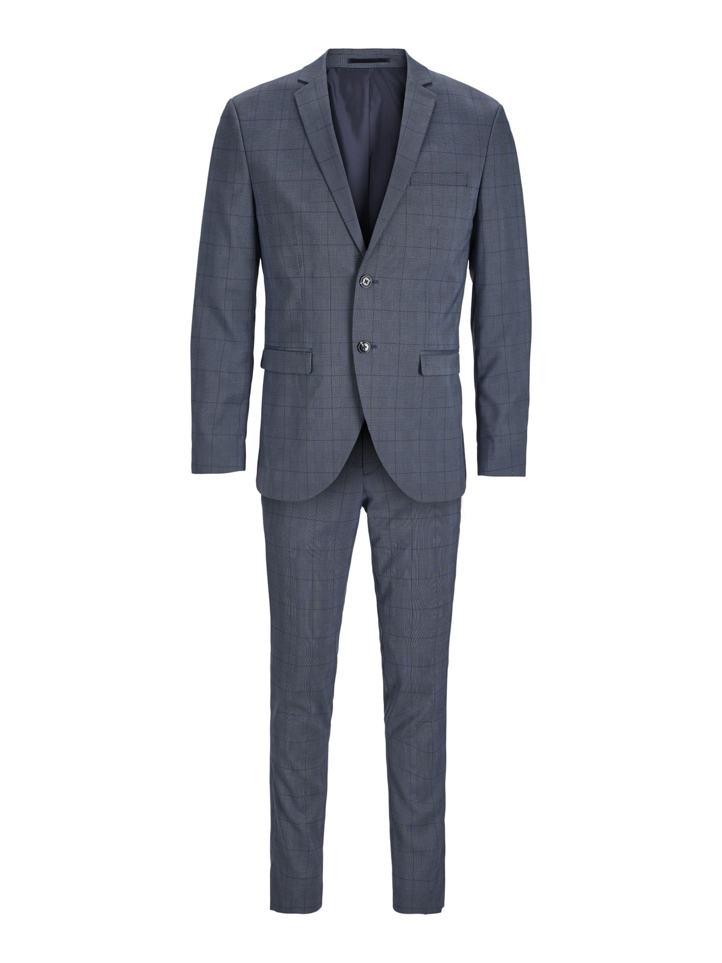 JACK & JONES - Traje 'FRANCO' en gris: frente