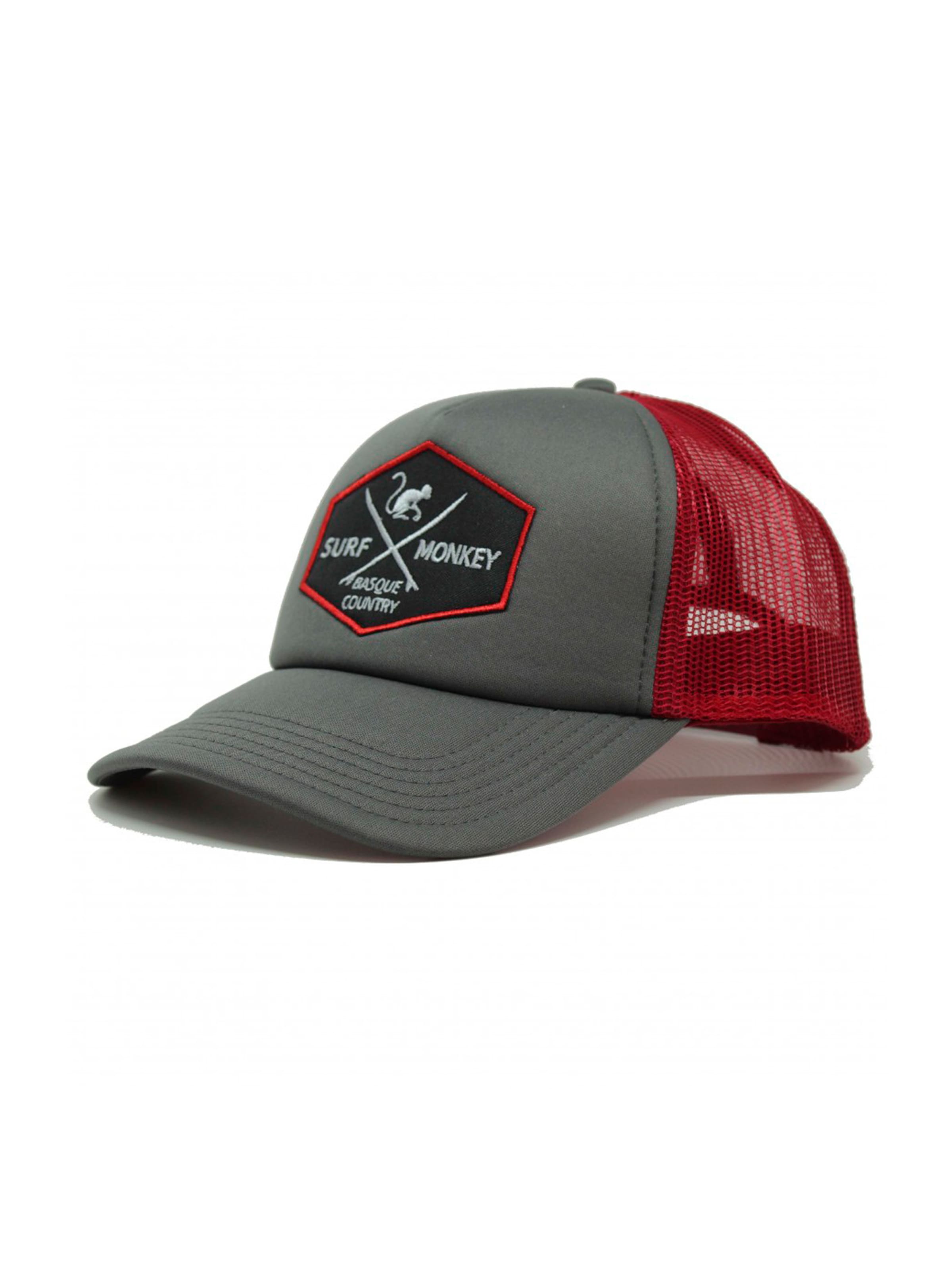 Surf Monkey Sports cap in Grey: front