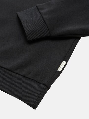 TOM TAILOR Hoodie in Schwarz
