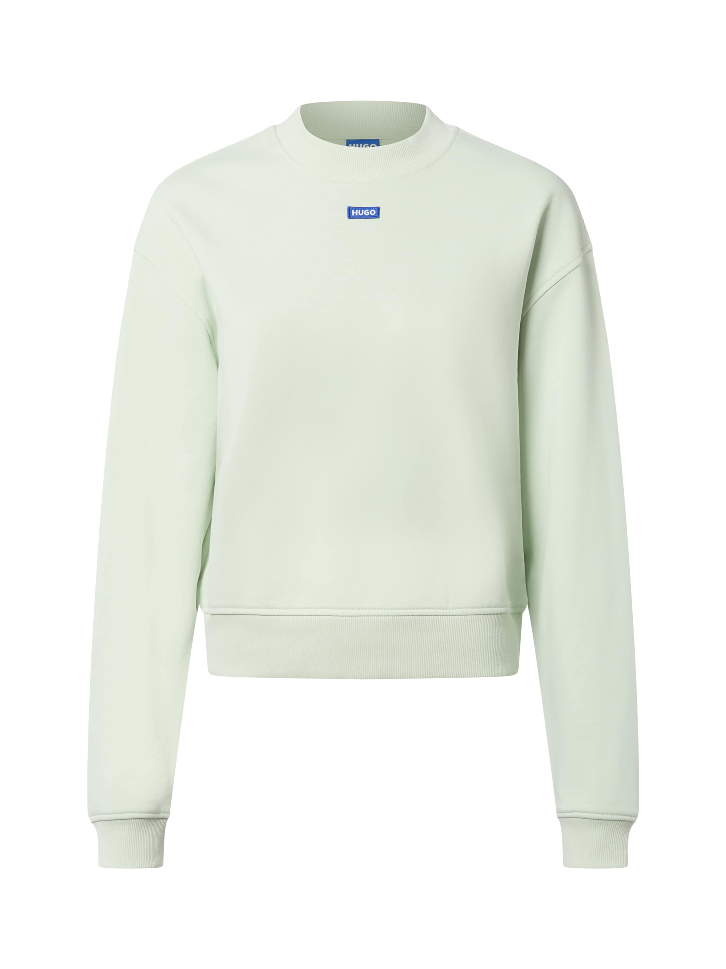 HUGO Sweatshirt in Groen: voorkant