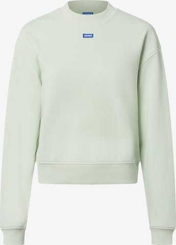Sweat-shirt HUGO en vert : devant