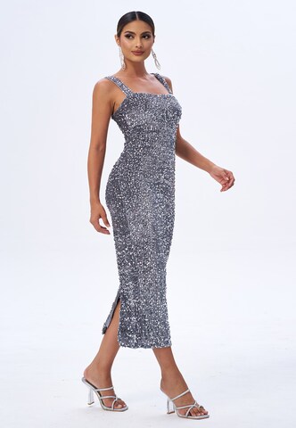 Moda Minx Abendkleid 'Indre' in Grau