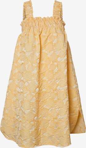 Robe 'Julia' PIECES en jaune : devant