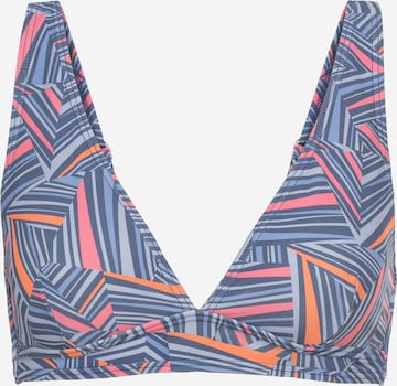 LSCN by LASCANA Triangle Bikini Top 'Lisa' in Blue: front