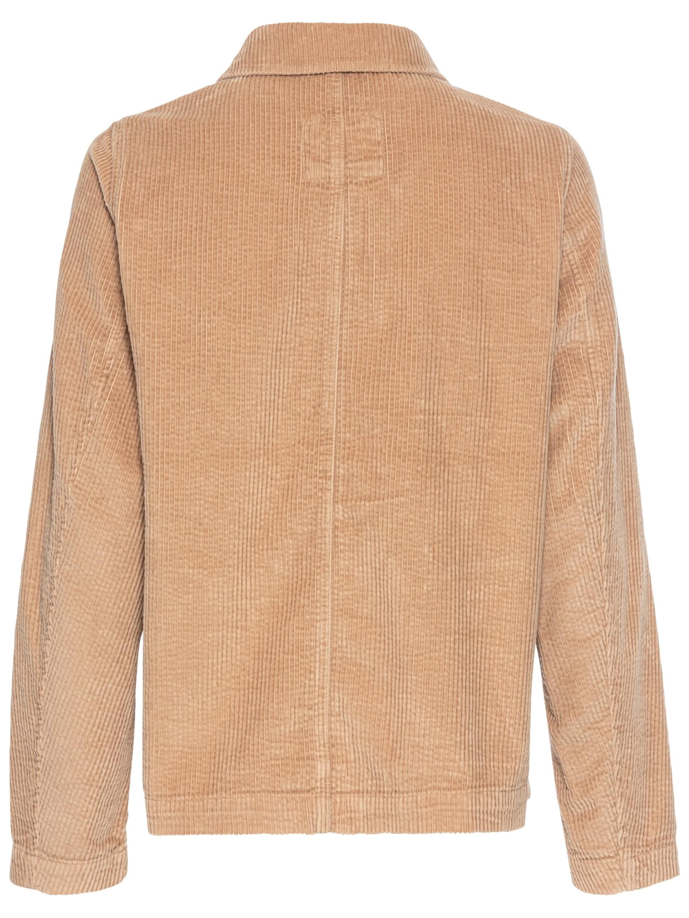 CAMEL ACTIVE Cordjacke aus reiner Baumwolle in Beige