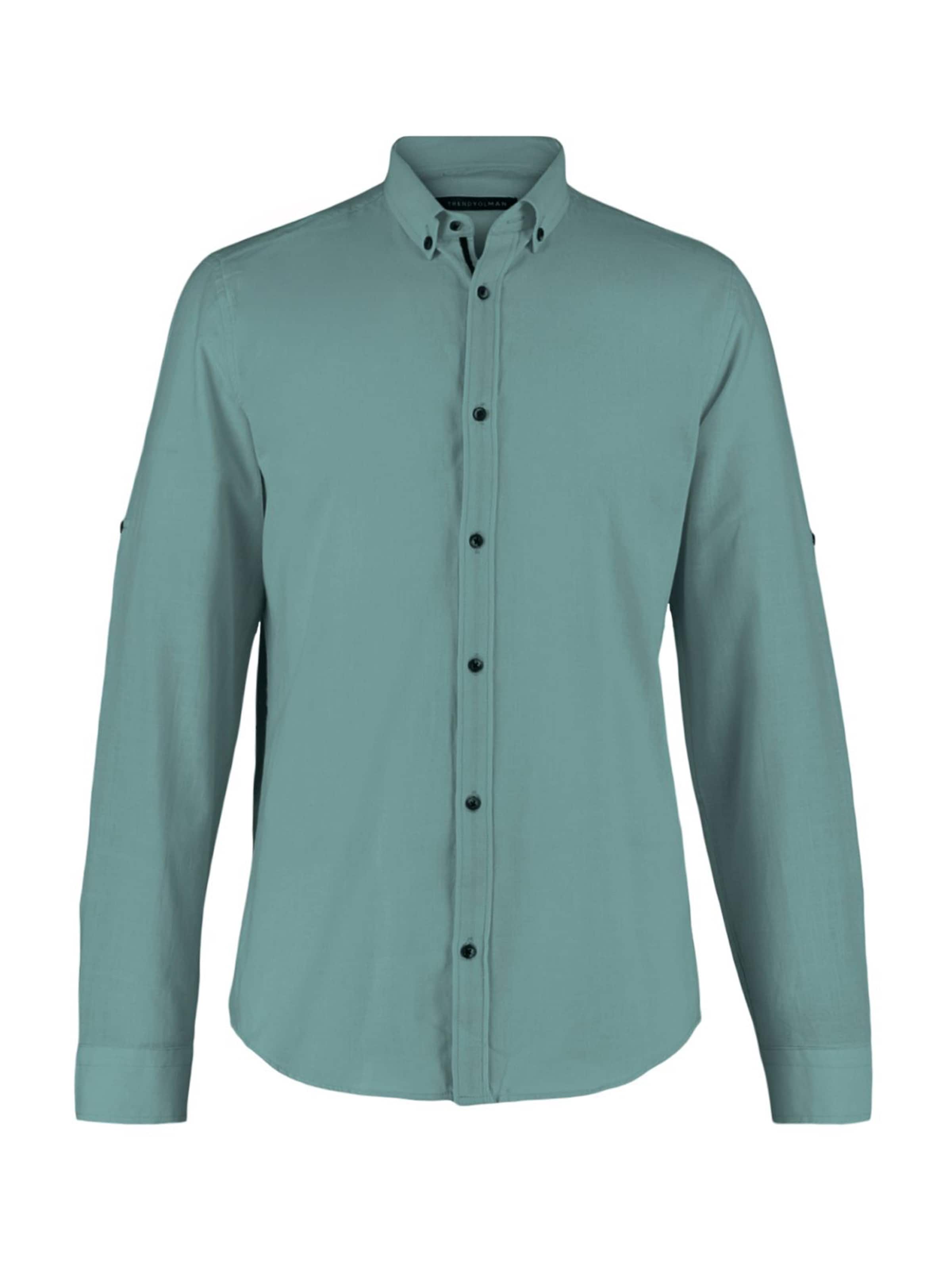 Trendyol - Regular Fit Camisa em verde: frente