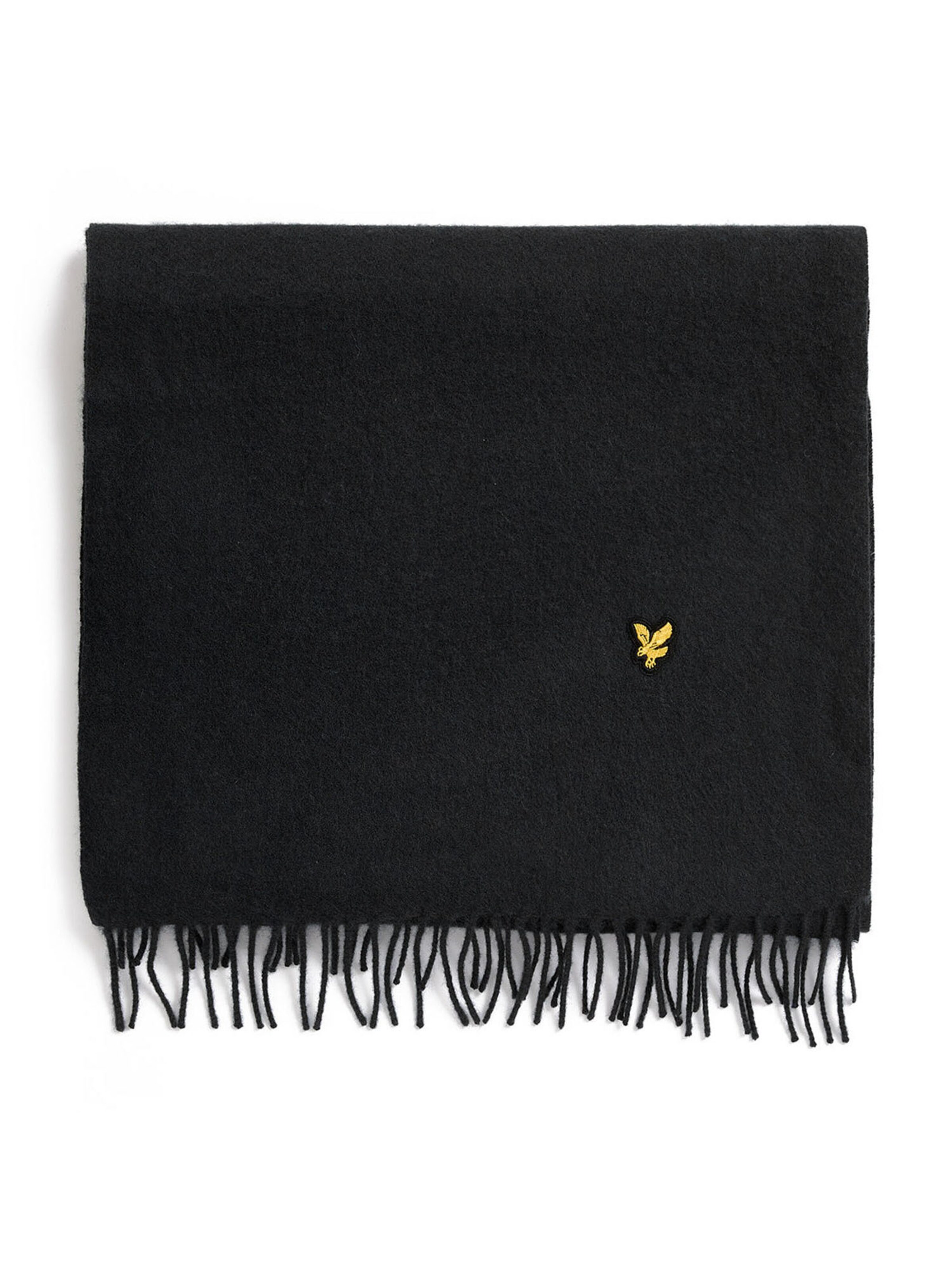 Lyle & Scott Scarf in Black: front