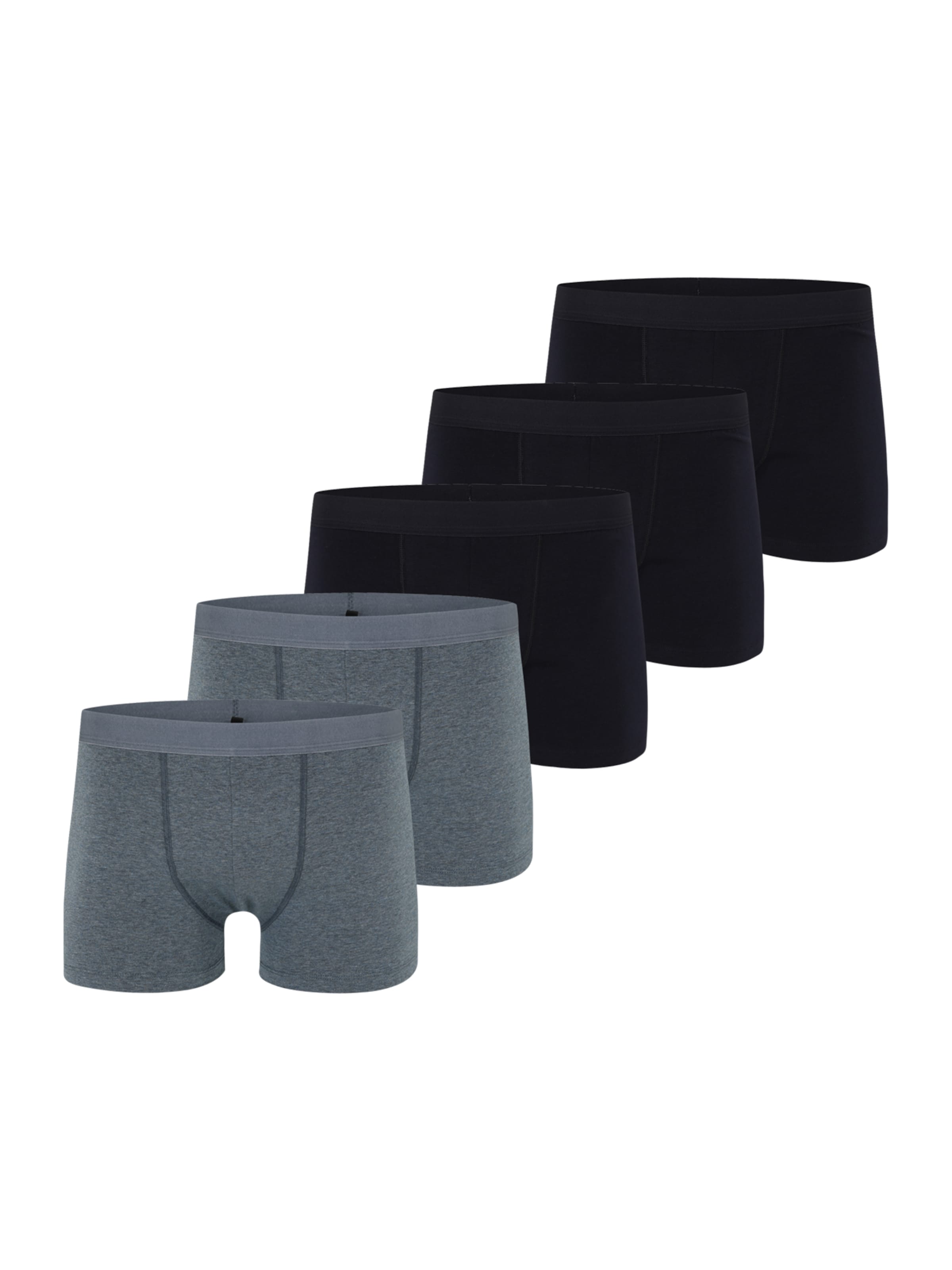 ABOUT YOU Boxer shorts 'Falk' in Blue: front