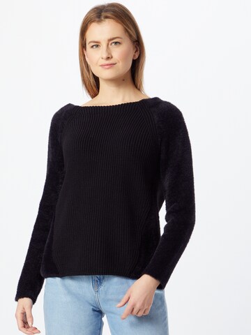 STREET ONE Sweater in Black: front