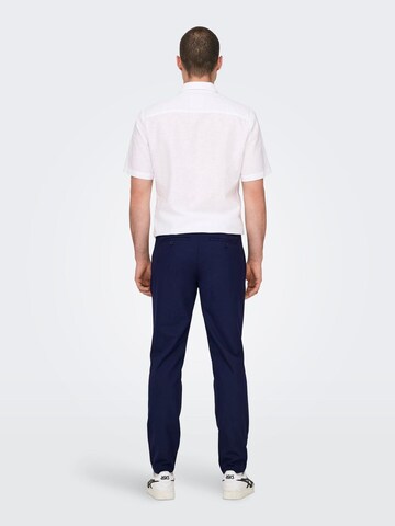 Only & Sons Slimfit Chino nadrág 'Brad' - kék