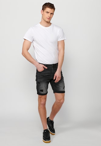 KOROSHI Regular Shorts in Schwarz