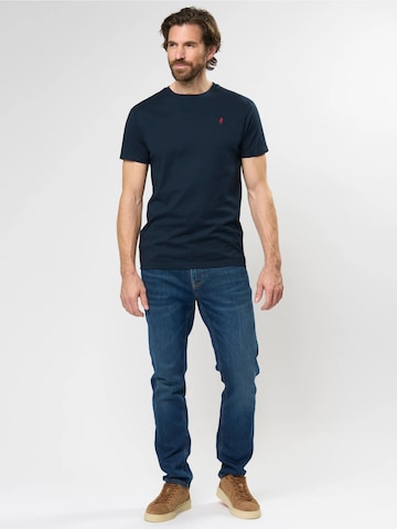 MCS Regular Fit Bluser & t-shirts 'Texas' i blå