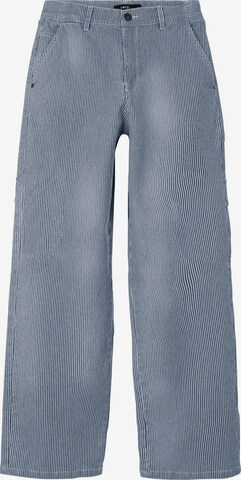 NAME IT Wide Leg Hose in Blau: predná strana