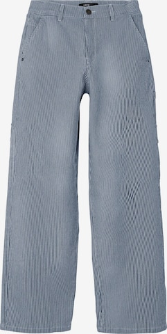 NAME IT Wide Leg Hose in Blau: predná strana