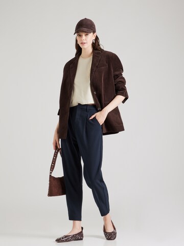 Tapered Pantaloni con pieghe 'TAILOR' di Copenhagen Muse in blu