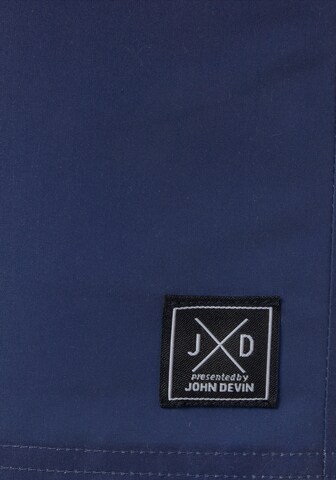 Pantaloncini da bagno di JOHN DEVIN in blu