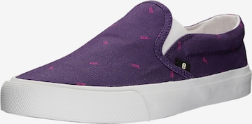 Ethletic Slip-Ons in Purple: front