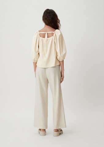 comma casual identity Blouse in Beige: back