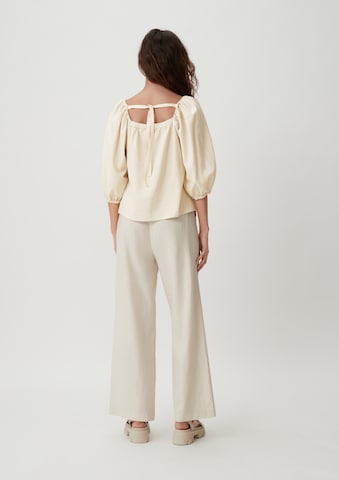 comma casual identity Blouse in Beige: terug
