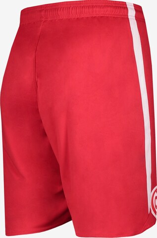 JAKO Regular Workout Pants in Red