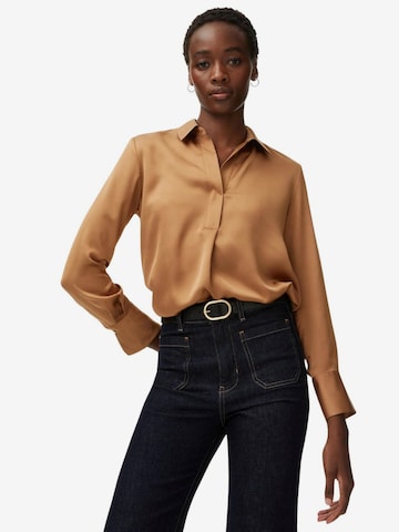 Marks & Spencer Blouse in Bruin: voorkant