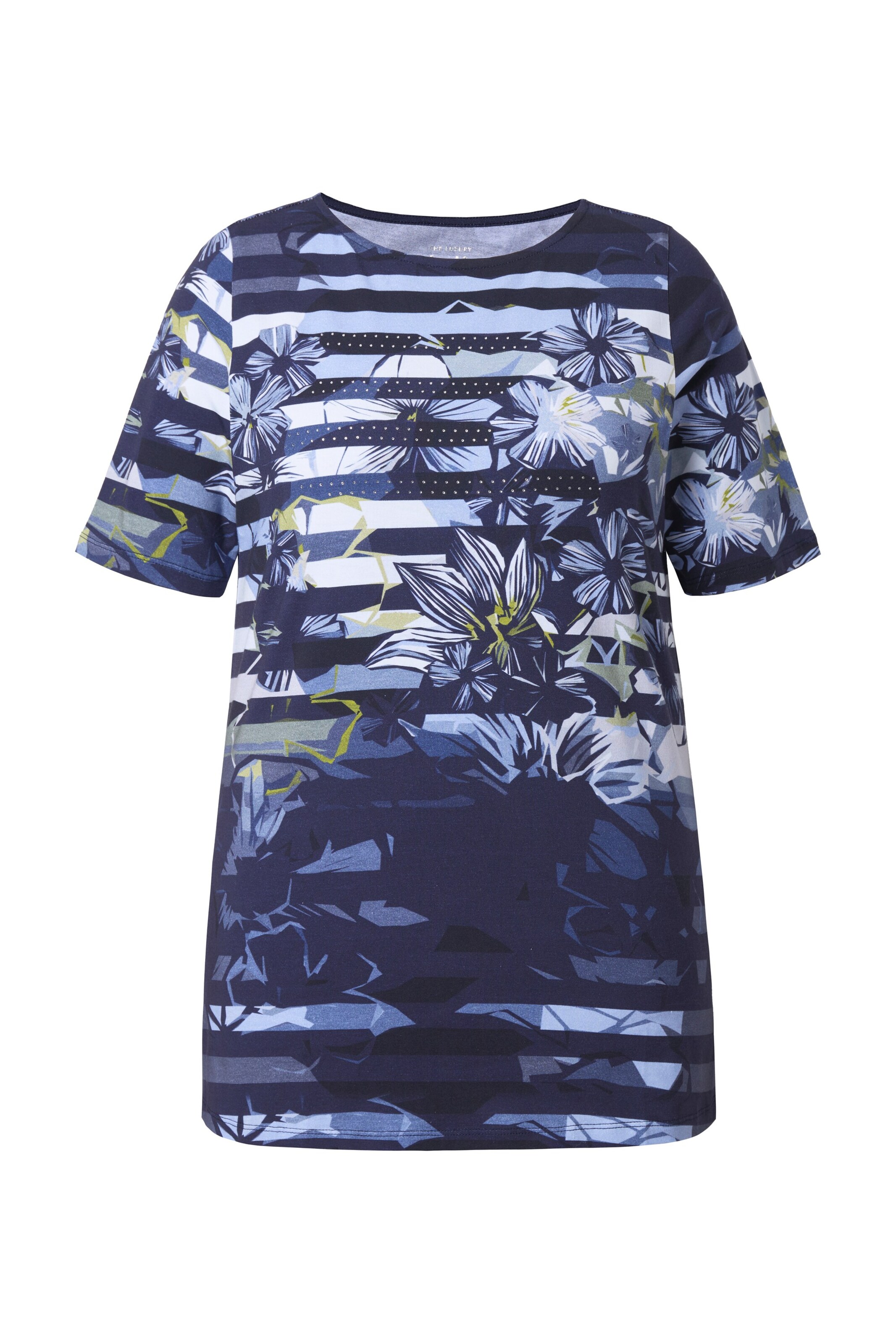 Ulla Popken Shirt in Blau: Vorderseite