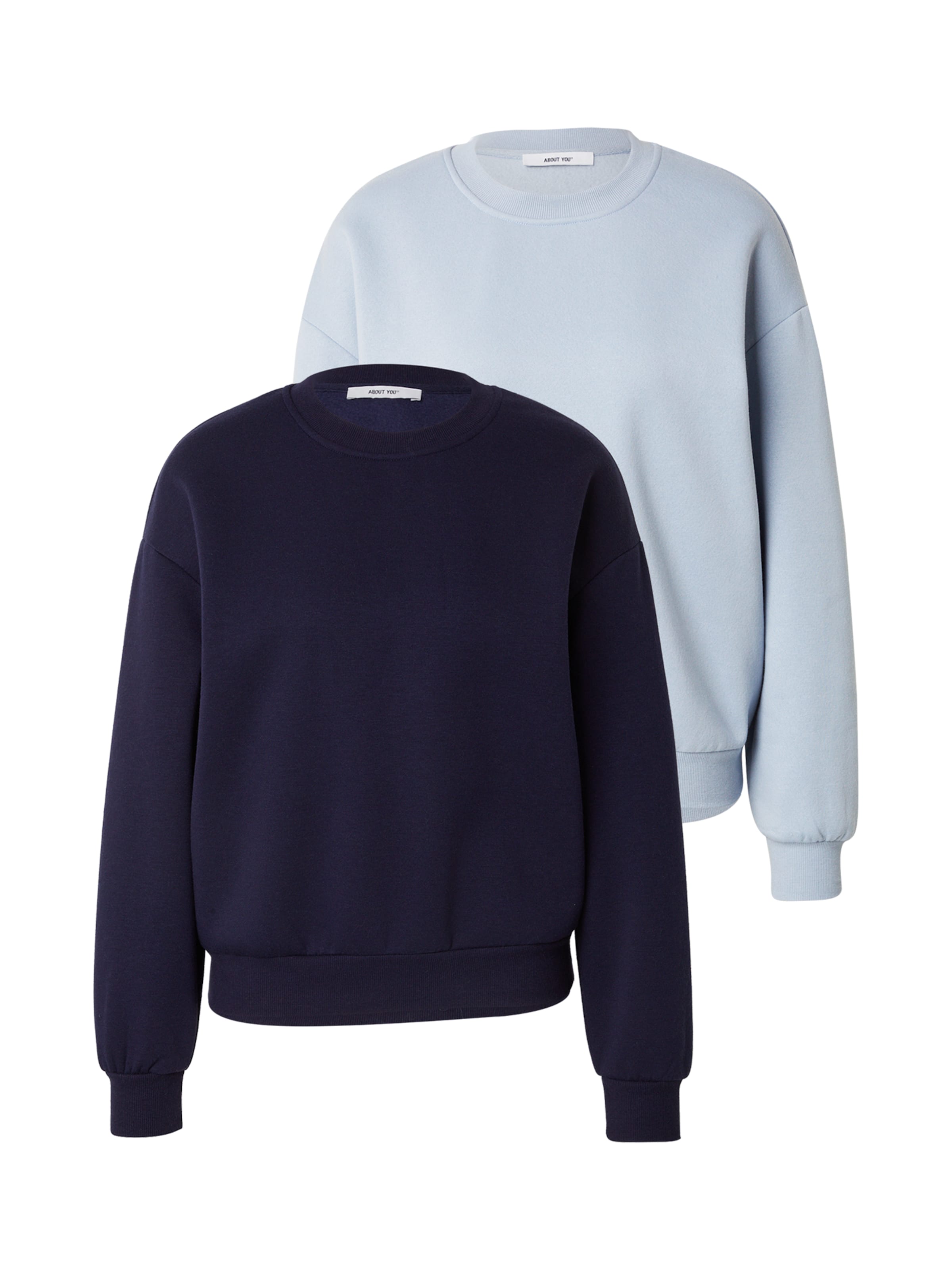 zils ABOUT YOU Sportisks džemperis 'Ina': no priekšpuses
