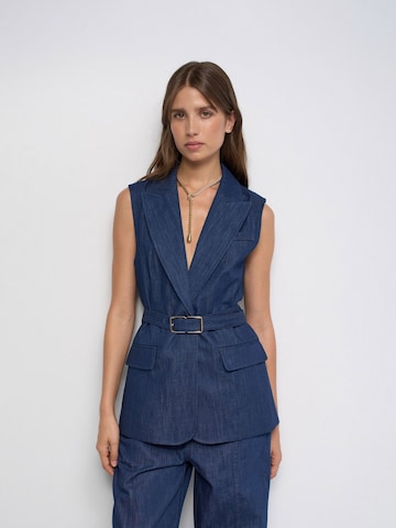 Salsa Jeans Top in Blauw: voorkant
