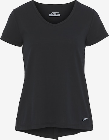 FAYN SPORTS Performance Shirt in Black: front