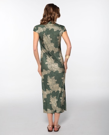 THE-ARE - Vestido 'Jade bloom' en verde