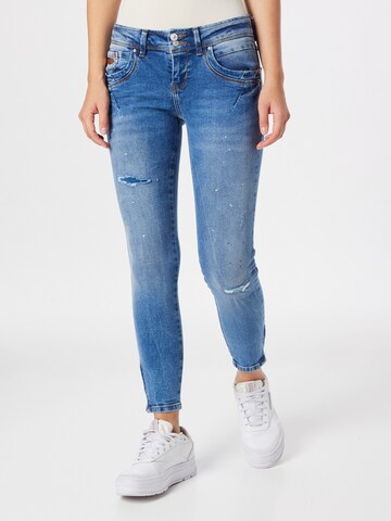 Skinny Jeans 'Senta' de la LTB pe albastru: față