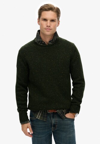 Pull-over Superdry & Co en vert : devant