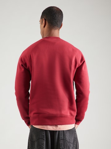 Carhartt WIP Sweatshirt 'Chase' i röd