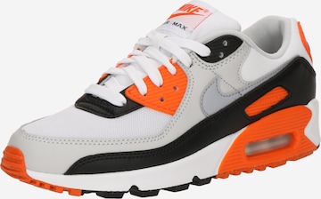 Baskets basses 'Air Max 90' Nike Sportswear en blanc : devant