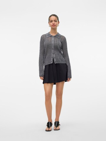 VERO MODA Πλεκτή ζακέτα 'VMMiles' σε γκρι
